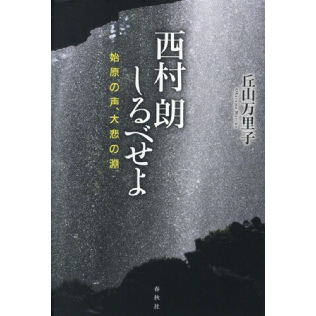 西村朗 しるべせよ 始原の声、大悲の淵/丘山万里子(著者) エンタメ/ホビーの本(アート/エンタメ)の商品写真