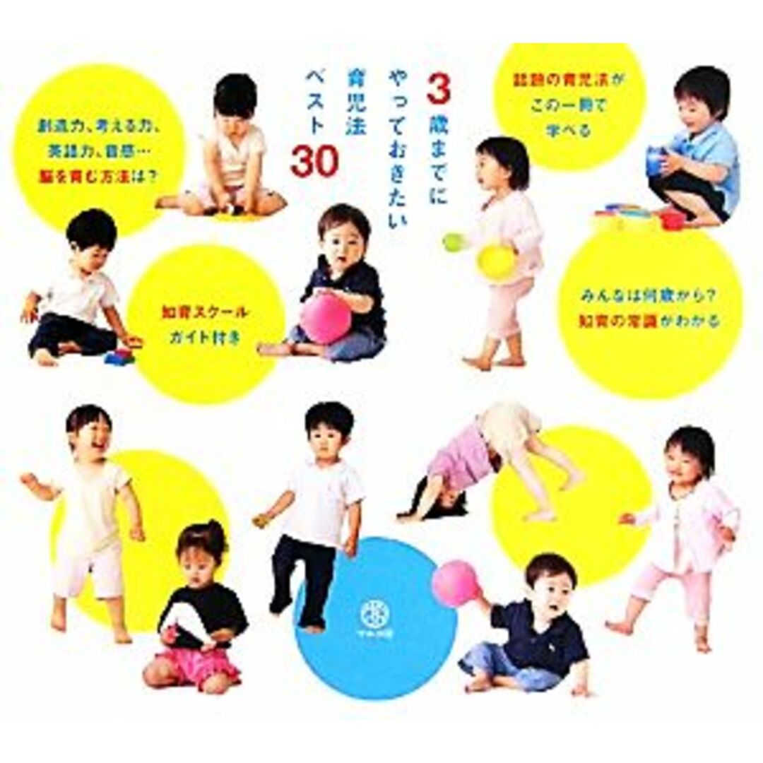 3歳までにやっておきたい育児法ベスト30 子どもの才能を伸ばす話題の知育法が一冊に/マルコ社【編】 エンタメ/ホビーの本(住まい/暮らし/子育て)の商品写真