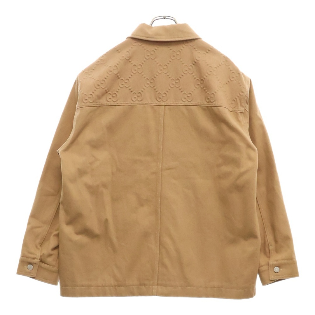GUCCI - GUCCI グッチ 24SS GG Detail Organic Denim Jacket GG GUCCI - GUCCI グッチ 24SS GG Detail Organic Denim Jacket GG