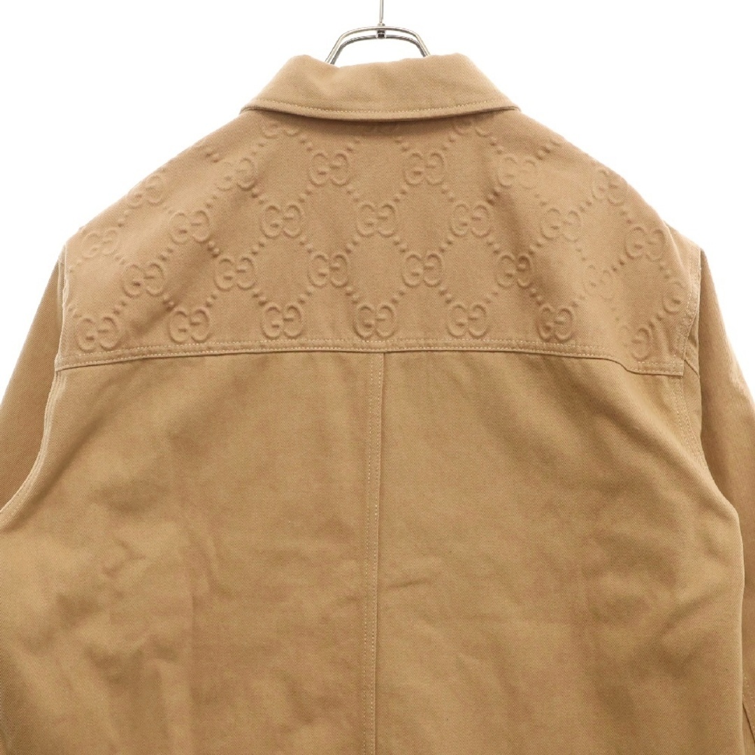 GUCCI - GUCCI グッチ 24SS GG Detail Organic Denim Jacket GG GUCCI - GUCCI グッチ 24SS GG Detail Organic Denim Jacket GG