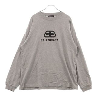 BALENCIAGA(Tシャツ/カットソー(七分/長袖) ・ グレー/灰色系 BALENCIAGA(Tシャツ/カットソー(七分/長袖) ・ グレー/灰色系
