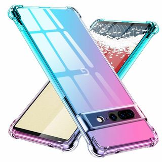 Google Pixel 7 Pro ケース シリコン クリア グラデーション (その他)