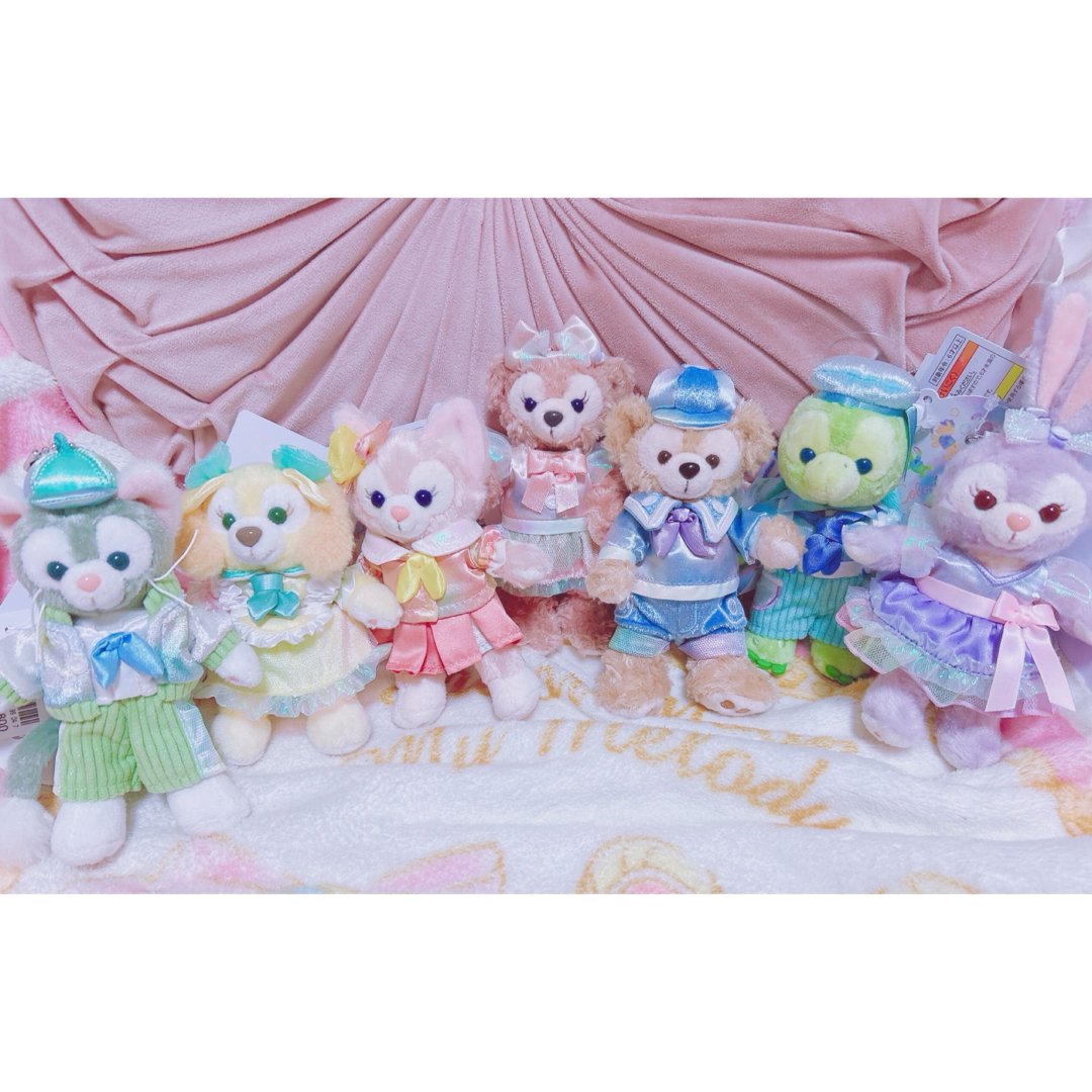Disney - カラフルハピネス ぬいぐるみバッジセット ダッフィー Disney - カラフルハピネス ぬいぐるみバッジセット ダッフィー