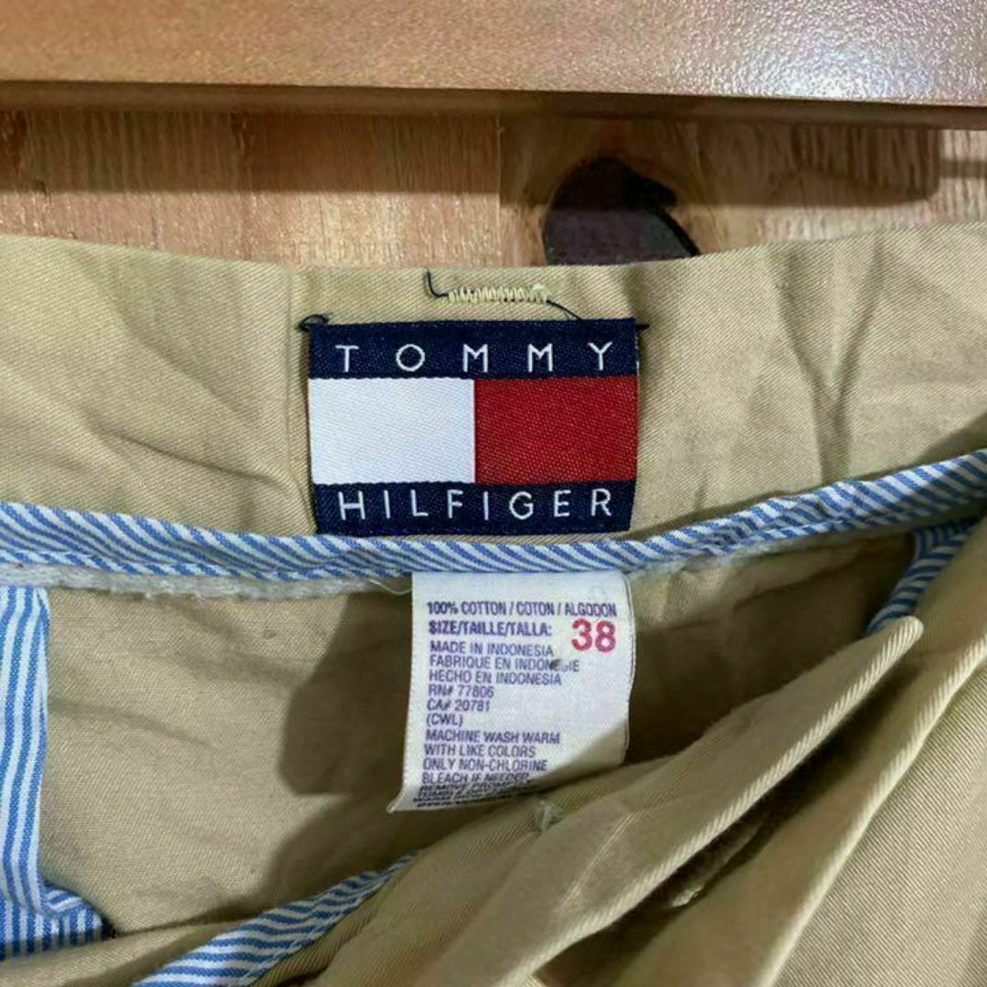 TOMMY HILFIGER - トミー ヒルフィガー ツータック チノ ハーフ TOMMY HILFIGER - トミー ヒルフィガー ツータック チノ ハーフ