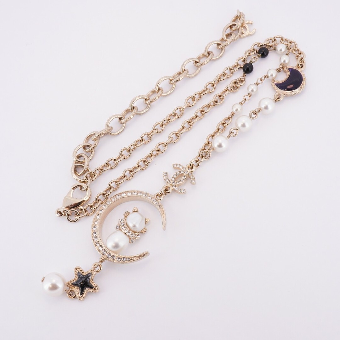 CHANEL - 【5jdb0512】シャネル ネックレス ココマーク 星形 CHANEL - 【5jdb0512】シャネル ネックレス ココマーク 星形