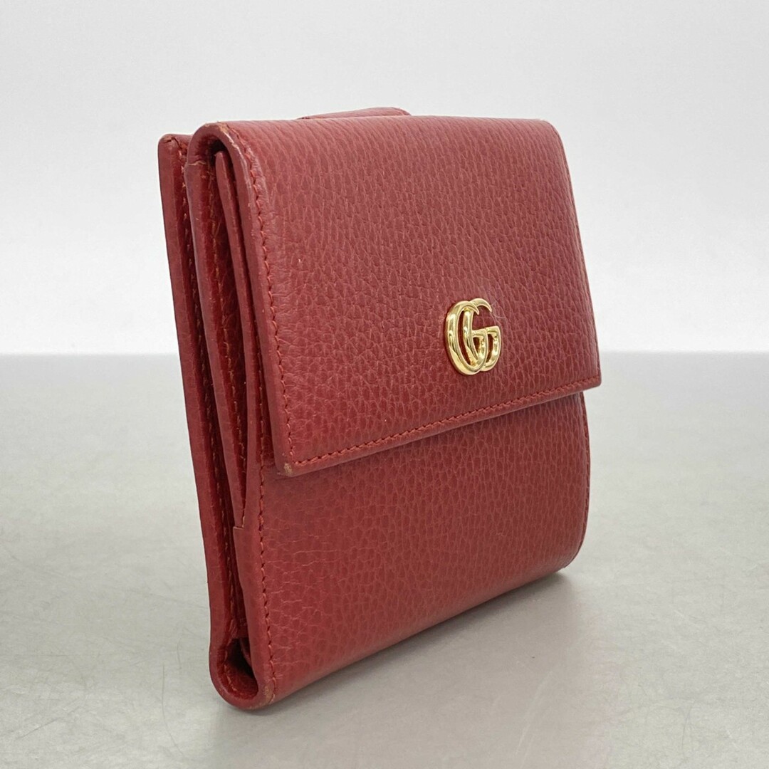 GUCCI - 【5dc4897】グッチ 財布 GGマーモント 456122 レザー GUCCI - 【5dc4897】グッチ 財布 GGマーモント 456122 レザー
