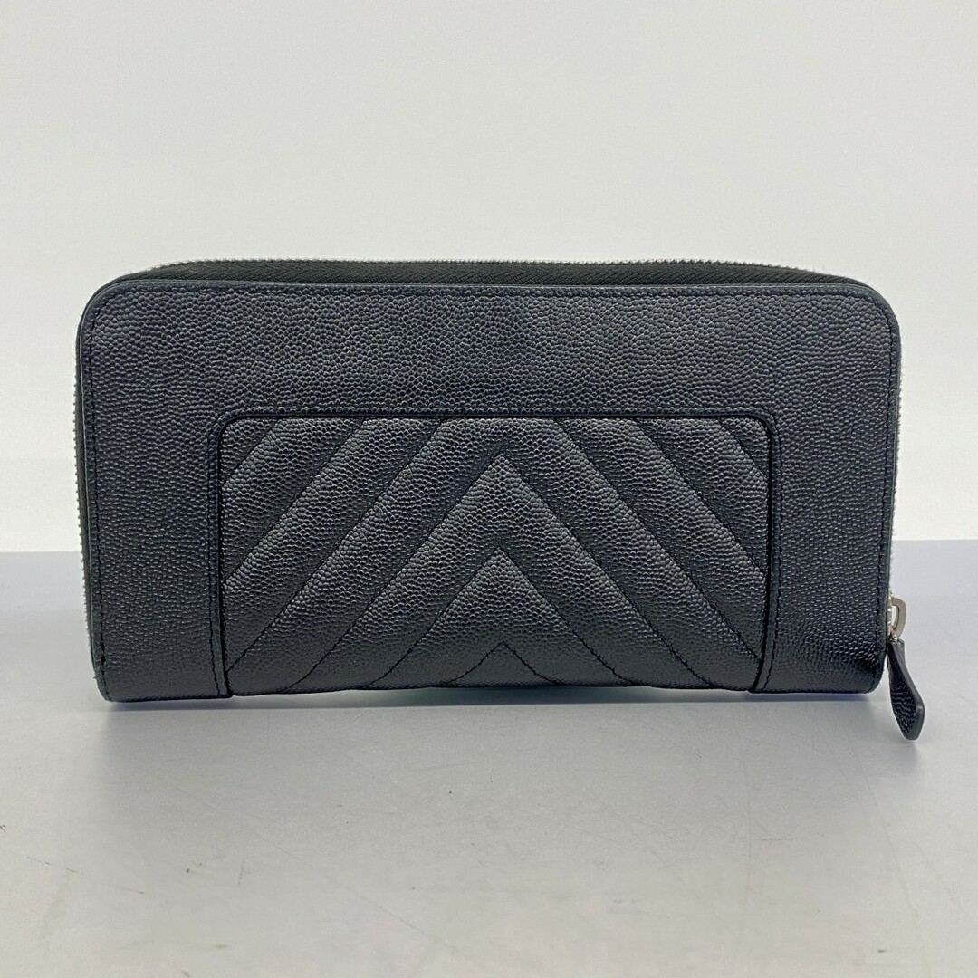 CHANEL - 【5dc4958】シャネル 長財布 Vステッチ キャビアスキン CHANEL - 【5dc4958】シャネル 長財布 Vステッチ キャビアスキン