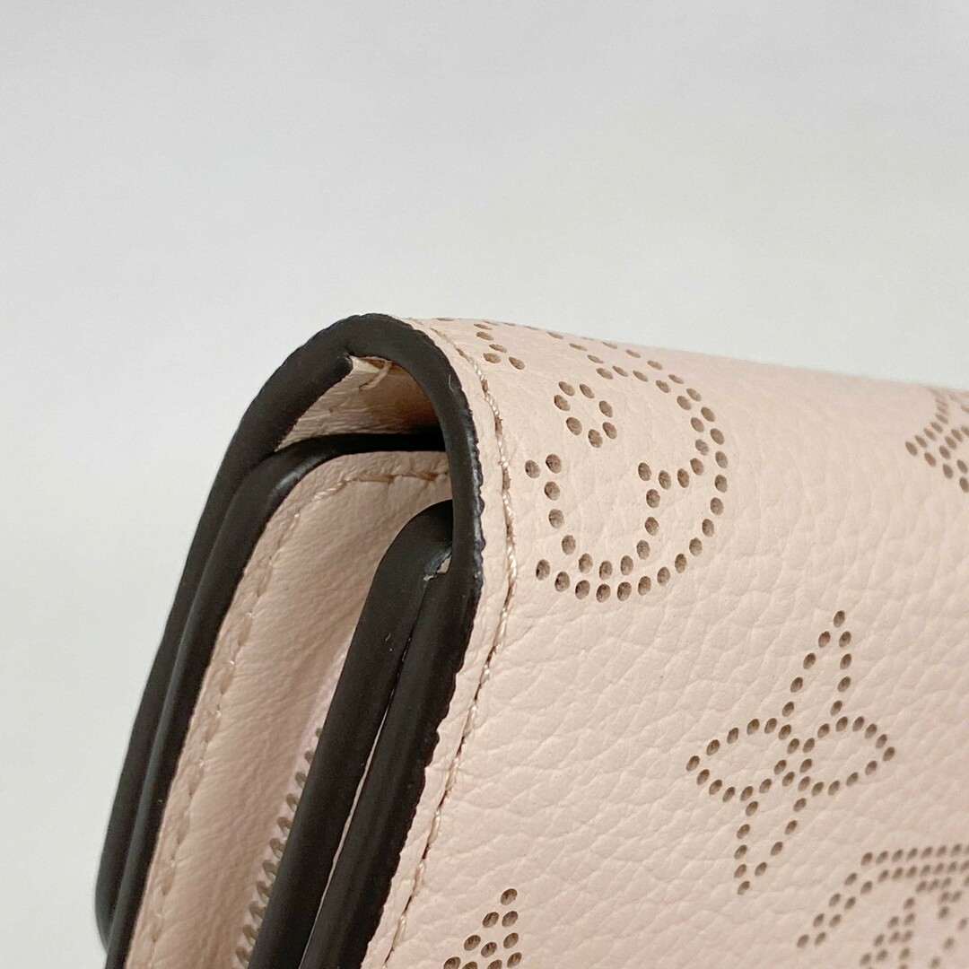 LOUIS VUITTON - 【5dc4984】ルイヴィトン 三つ折り財布 マヒナ LOUIS VUITTON - 【5dc4984】ルイヴィトン 三つ折り財布 マヒナ