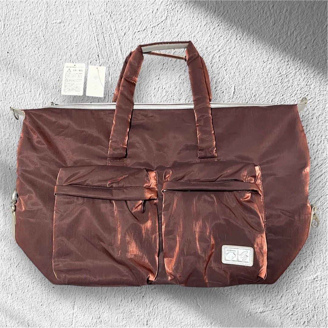 DESCENTE - ほぼ未使用 DESCENTE GOLF デサント ゴルフ ボストン DESCENTE - ほぼ未使用 DESCENTE GOLF デサント ゴルフ ボストン
