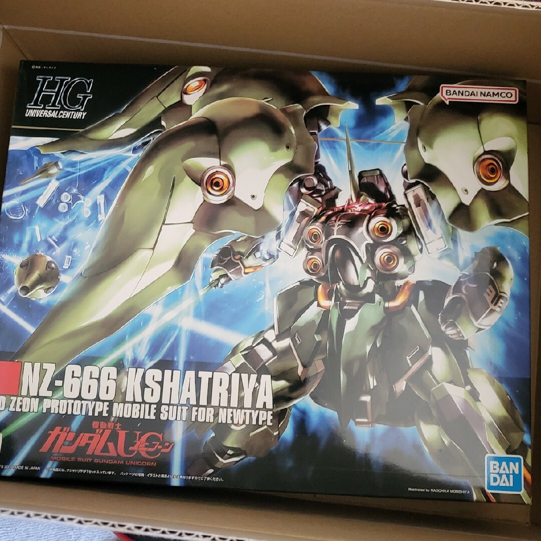 High Grade(BANDAI)(ハイグレード)の送料無料 HG 1/144 クシャトリヤ エンタメ/ホビーのおもちゃ/ぬいぐるみ(模型/プラモデル)の商品写真