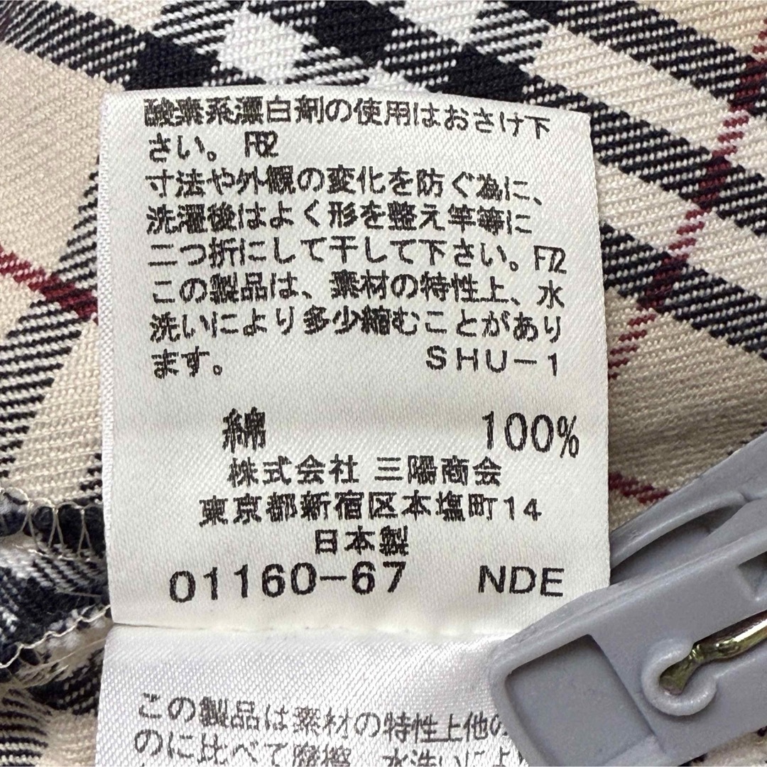 BURBERRY - バーバリーロンドン ノバチェックドッキング BURBERRY - バーバリーロンドン ノバチェックドッキング