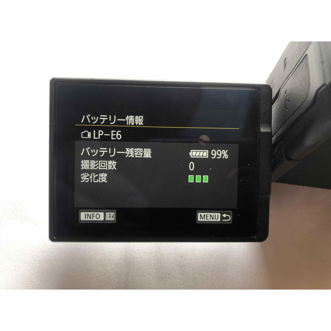 Canon - キヤノン バッテリーパック LP-E6 劣化なしの通販 by Canon - キヤノン バッテリーパック LP-E6 劣化なしの通販 by