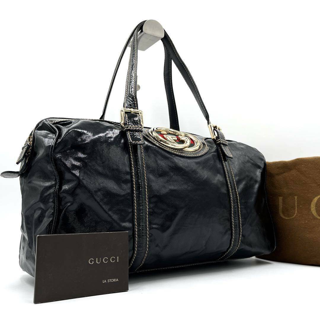 GUCCI - GUCCI グッチ ボストンバッグ トートバッグ シェリー GUCCI - GUCCI グッチ ボストンバッグ トートバッグ シェリー