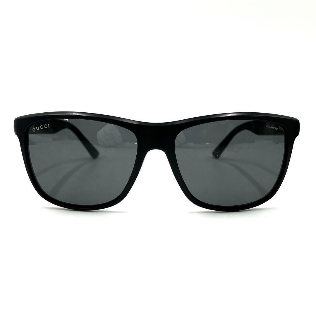 GUCCI - GUCCI グッチ サングラス シェリーライン ロゴ ケース付 GUCCI - GUCCI グッチ サングラス シェリーライン ロゴ ケース付