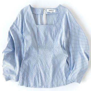 ENFOLD - RAMDOM SLIT BLOUSEの通販 by モモカ|エンフォルド ENFOLD - RAMDOM SLIT BLOUSEの通販 by モモカ|エンフォルド