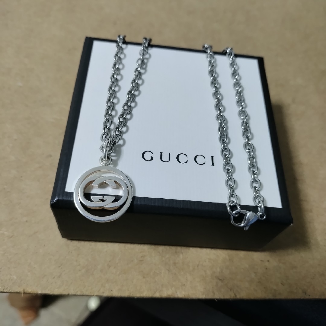 GUCCI - GUCCI グッチ シルバー925 インターロッキング GUCCI - GUCCI グッチ シルバー925 インターロッキング