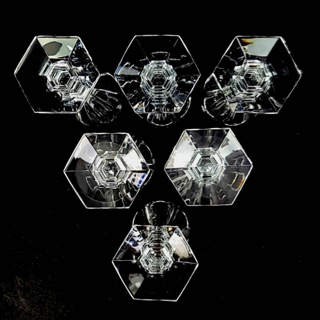 Baccarat - ◇美品◇バカラ アルクール ワイングラス 6客 L Baccarat - ◇美品◇バカラ アルクール ワイングラス 6客 L
