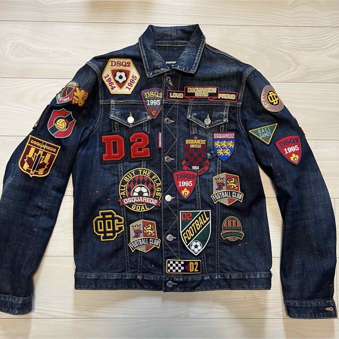 DSQUARED2 - ディースクエアード ワッペン付 デニムジャケット DSQUARED2 - ディースクエアード ワッペン付 デニムジャケット