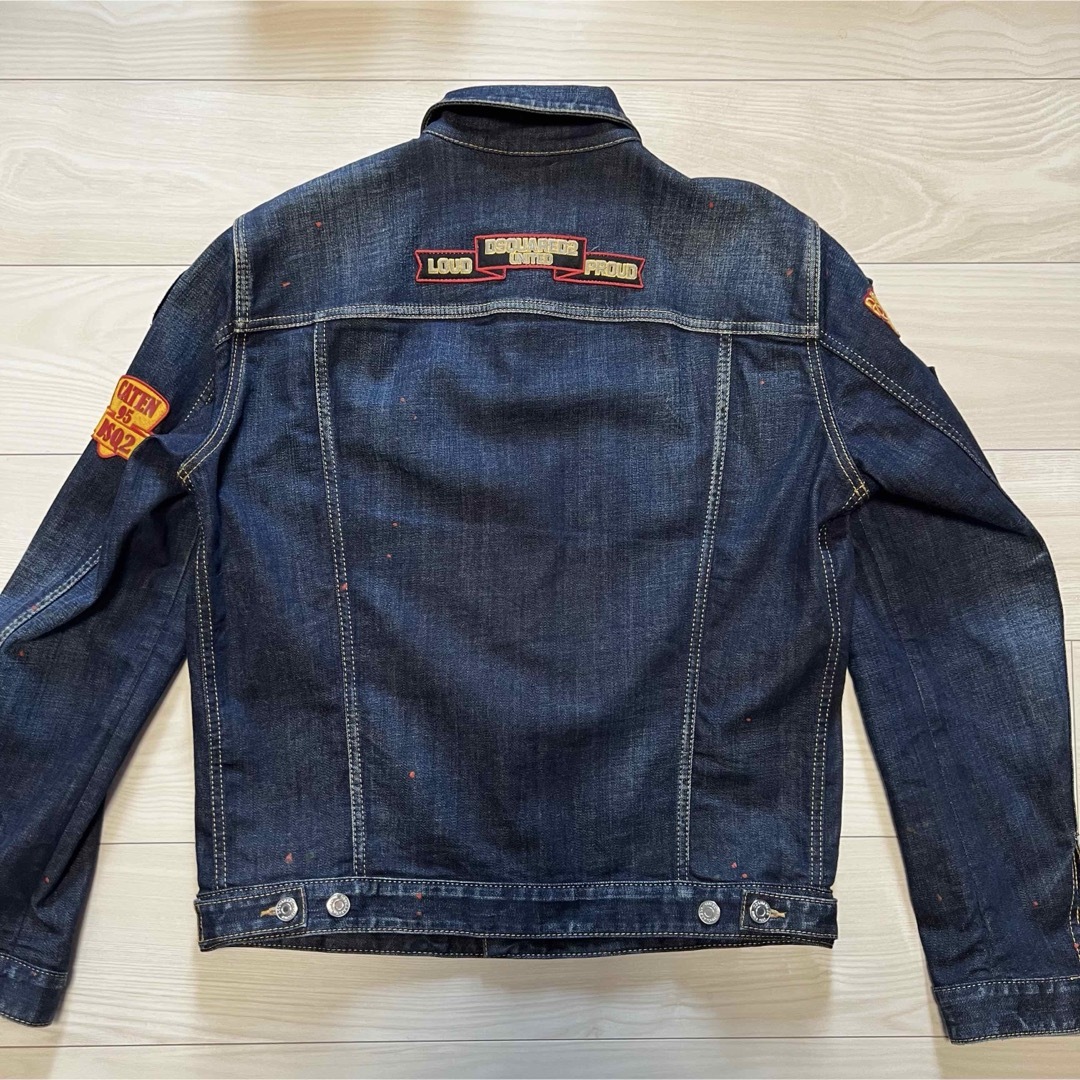 DSQUARED2 - ディースクエアード ワッペン付 デニムジャケット DSQUARED2 - ディースクエアード ワッペン付 デニムジャケット