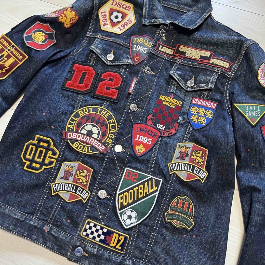 DSQUARED2 - ディースクエアード ワッペン付 デニムジャケット DSQUARED2 - ディースクエアード ワッペン付 デニムジャケット