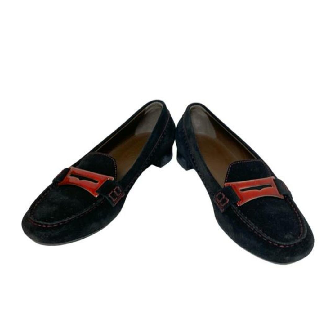 TOD'S - TOD'S(トッズ) ローファー 37 1/2 レディース - 黒 TOD'S - TOD'S(トッズ) ローファー 37 1/2 レディース - 黒