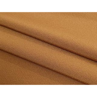 平和屋着物■上質な色無地　枇杷茶色　正絹　逸品　DAAP1540ic(着物)