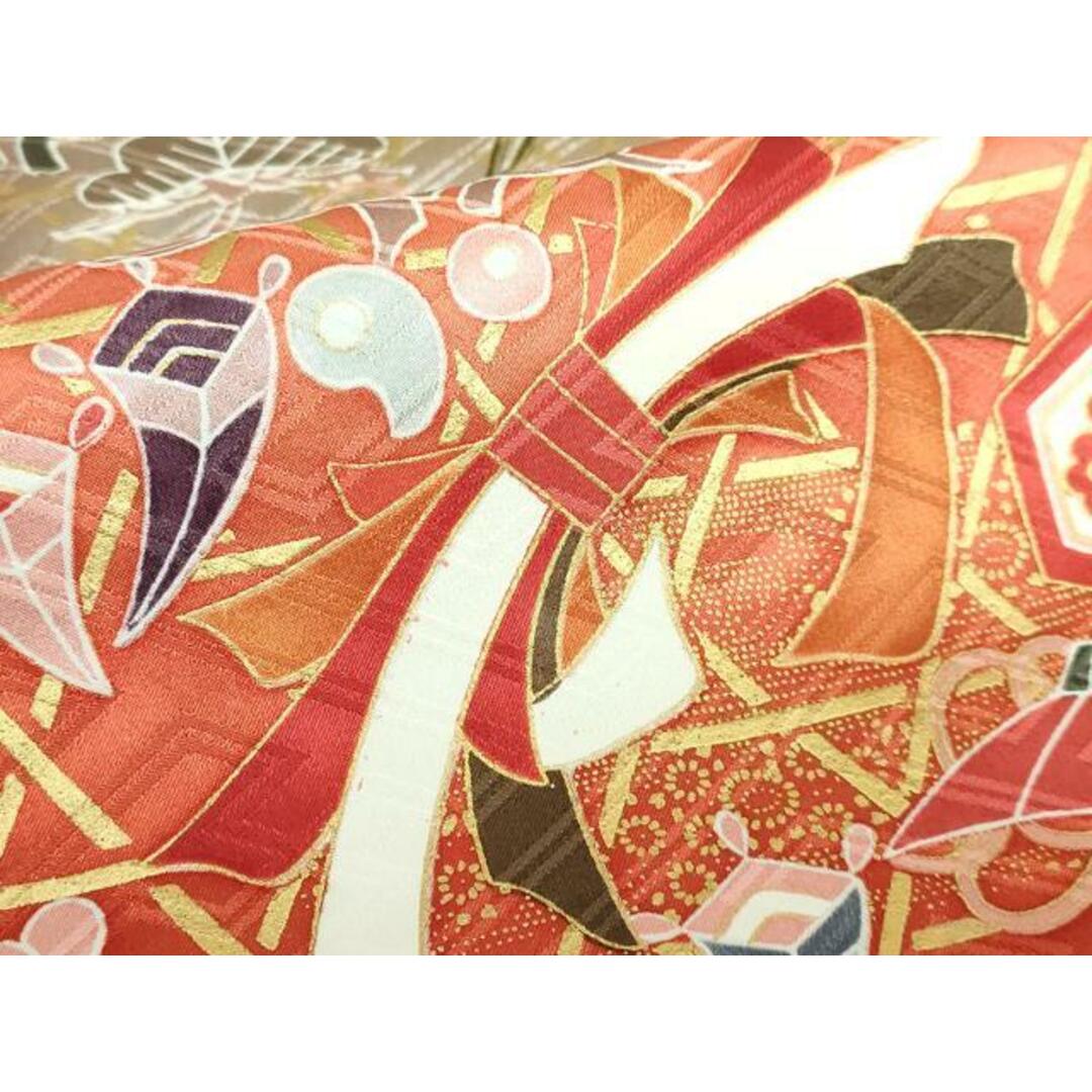 平和屋着物□豪華振袖 駒刺繍 飛鶴吉祥花文 暈し染め 金彩 正絹 平和屋着物□豪華振袖 駒刺繍 飛鶴吉祥花文 暈し染め 金彩 正絹