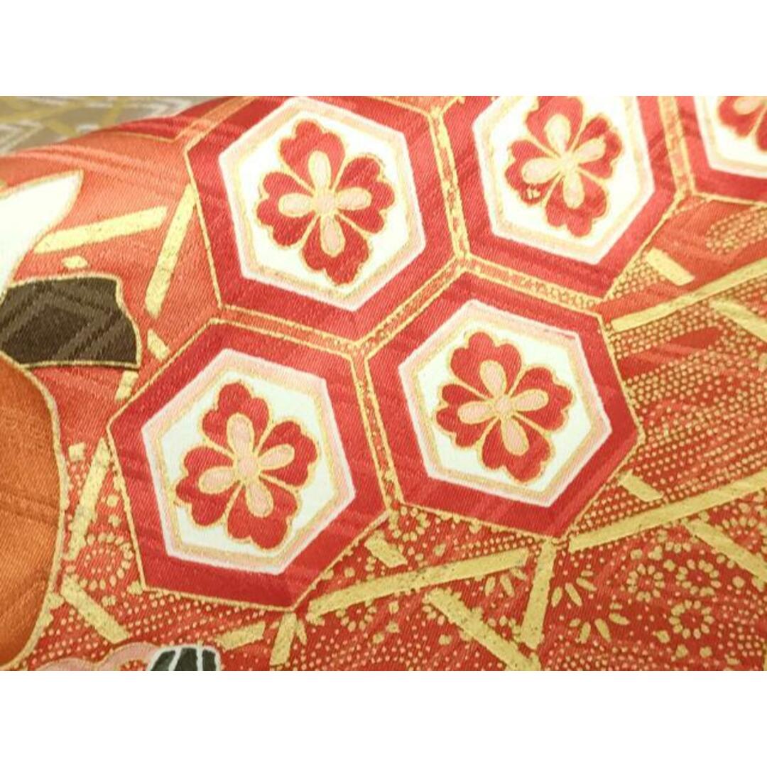 平和屋着物□豪華振袖 駒刺繍 飛鶴吉祥花文 暈し染め 金彩 正絹 平和屋着物□豪華振袖 駒刺繍 飛鶴吉祥花文 暈し染め 金彩 正絹