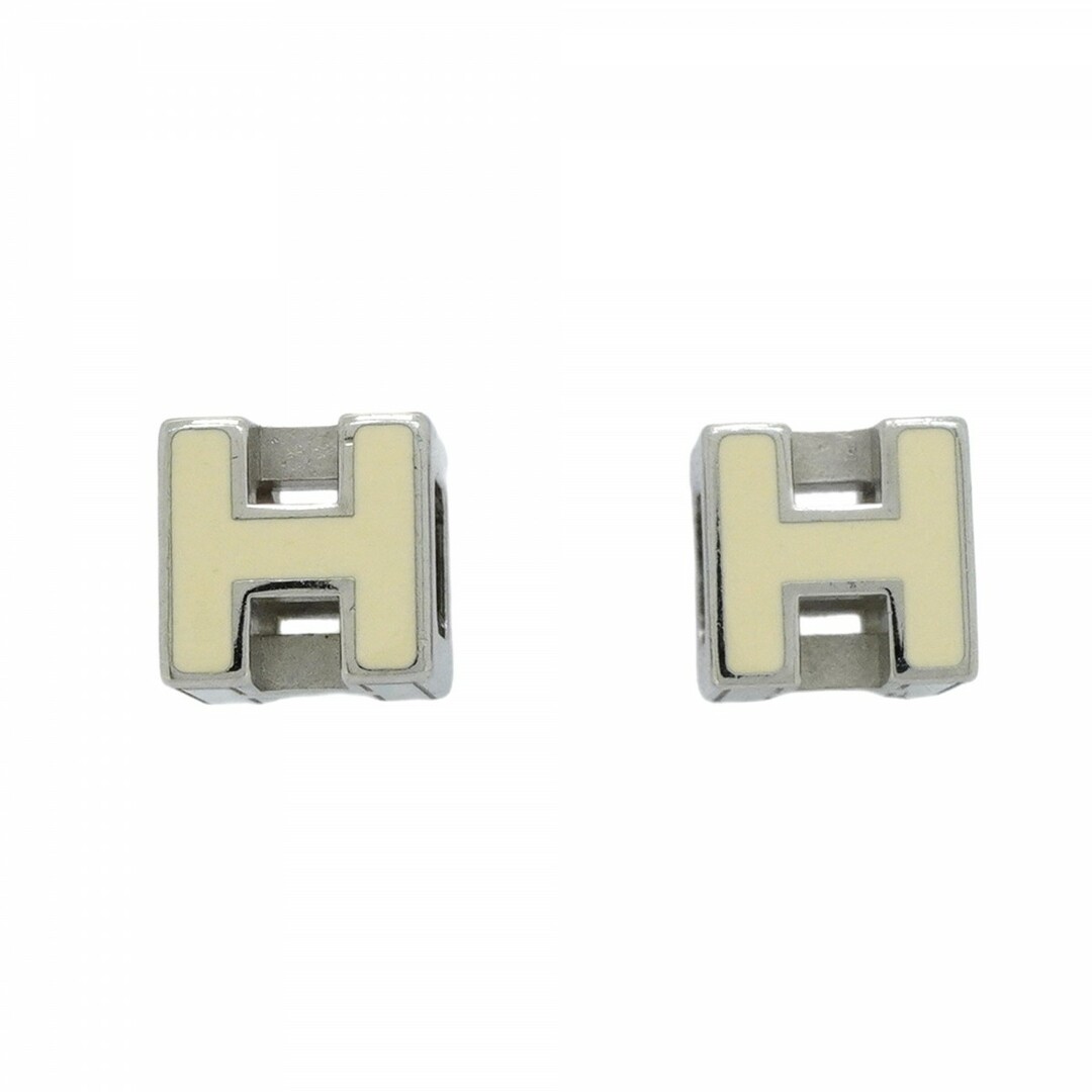HERMES - 【5jdb0528】エルメス ピアス Hキューブ メタル HERMES - 【5jdb0528】エルメス ピアス Hキューブ メタル