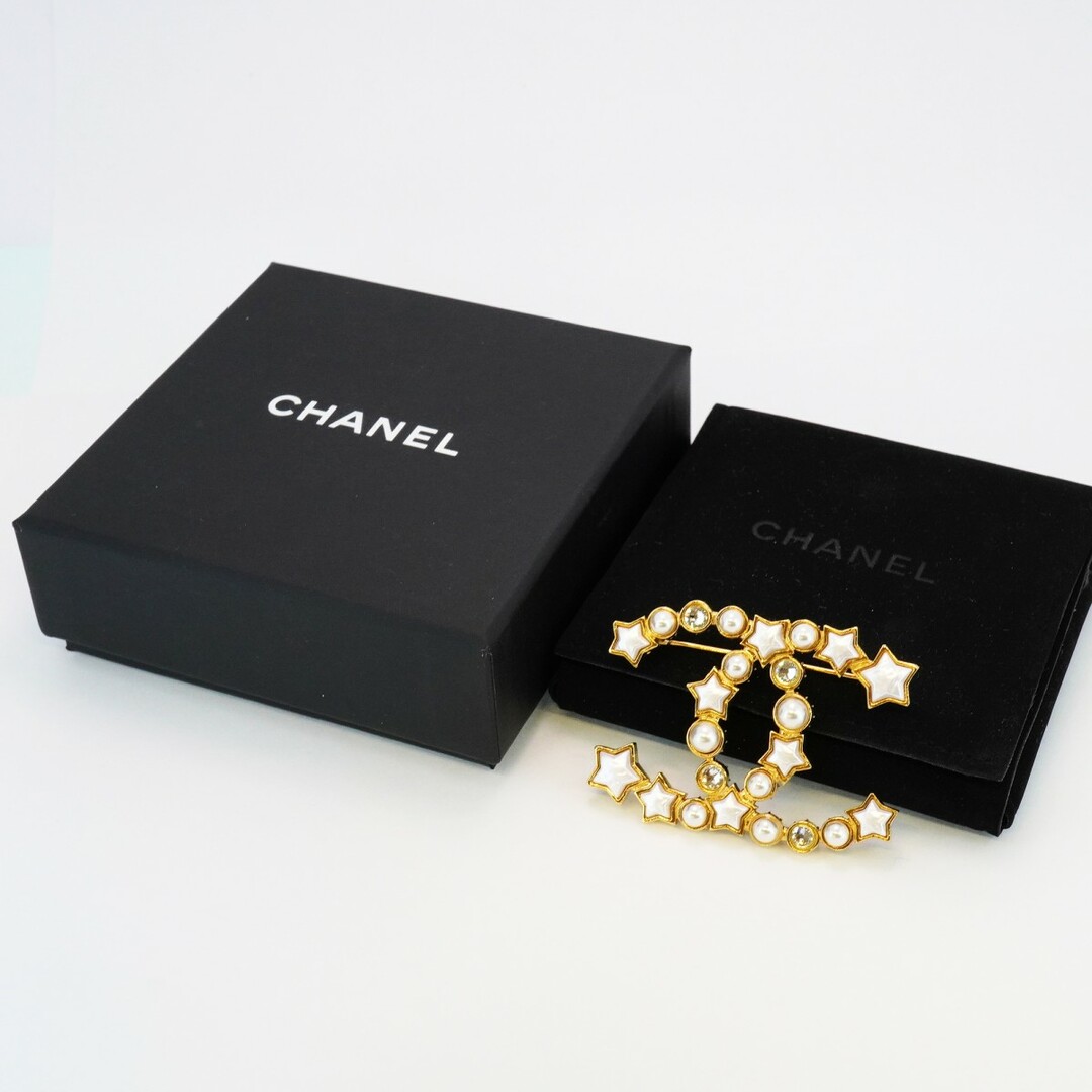 CHANEL - 【5jdb0546】シャネル ブローチ ココマーク 星形 CHANEL - 【5jdb0546】シャネル ブローチ ココマーク 星形