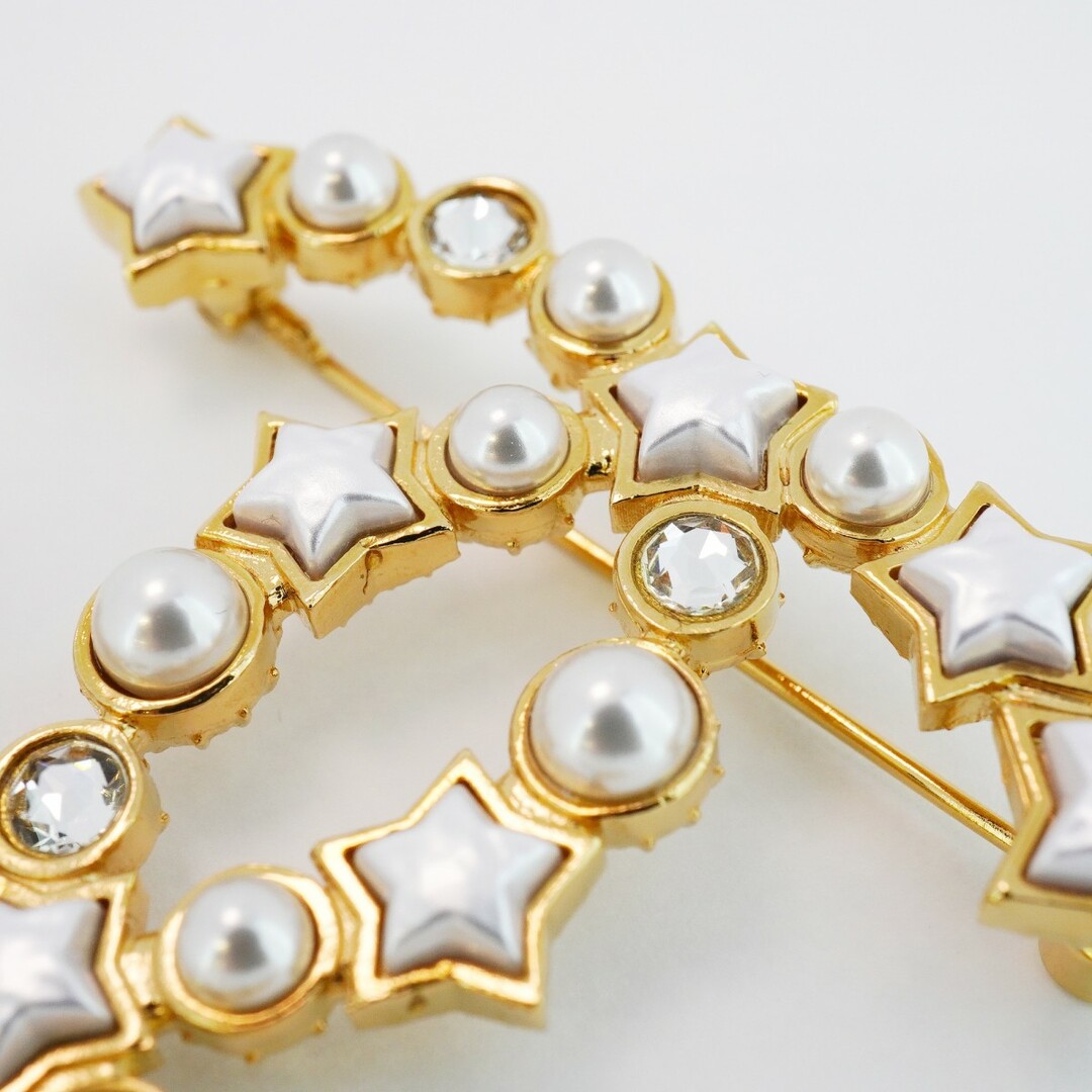 CHANEL - 【5jdb0546】シャネル ブローチ ココマーク 星形 CHANEL - 【5jdb0546】シャネル ブローチ ココマーク 星形