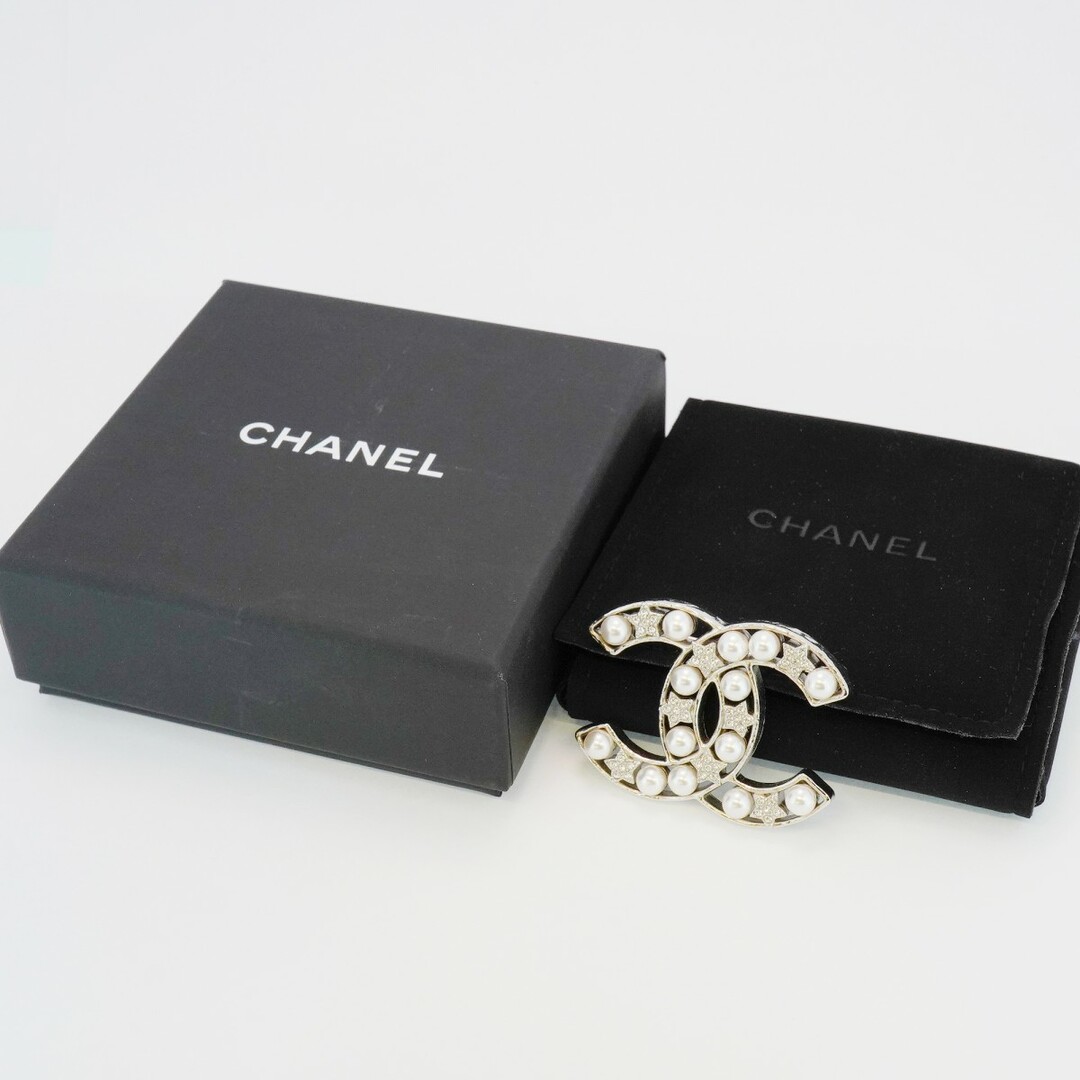 CHANEL - 【5jdb0547】シャネル ブローチ ココマーク 星形 CHANEL - 【5jdb0547】シャネル ブローチ ココマーク 星形