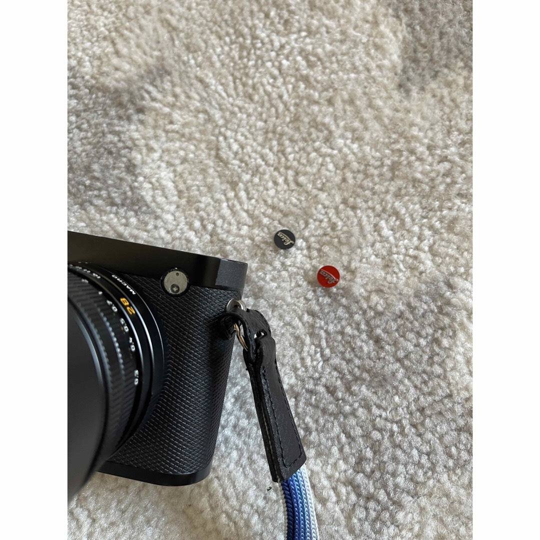 LEICA - Leica ライカ ロゴマーク 黒ブラックM6-M7-M8-M9-M10-Q2 LEICA - Leica ライカ ロゴマーク 黒ブラックM6-M7-M8-M9-M10-Q2