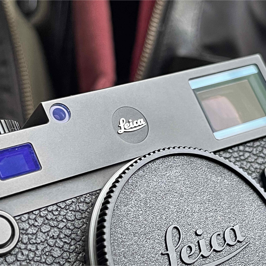 LEICA - Leica ライカ ロゴマーク 黒ブラックM6-M7-M8-M9-M10-Q2 LEICA - Leica ライカ ロゴマーク 黒ブラックM6-M7-M8-M9-M10-Q2