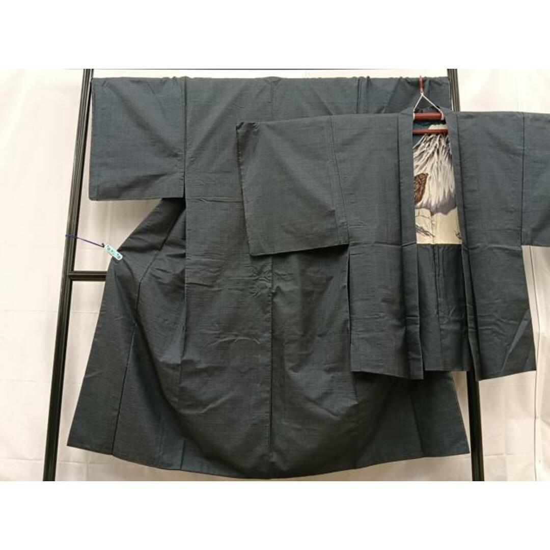 平和屋着物□男性 本場大島紬 アンサンブル 80亀甲 羽裏:一富士 平和屋着物□男性 本場大島紬 アンサンブル 80亀甲 羽裏:一富士