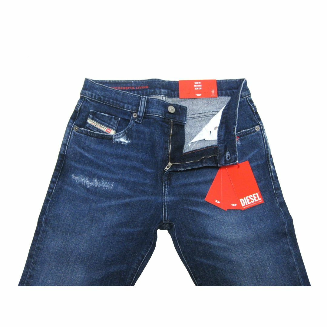 DIESEL - DIESEL ダメージリペア スリムジーンズ D-STRUKT W34の DIESEL - DIESEL ダメージリペア スリムジーンズ D-STRUKT W34の