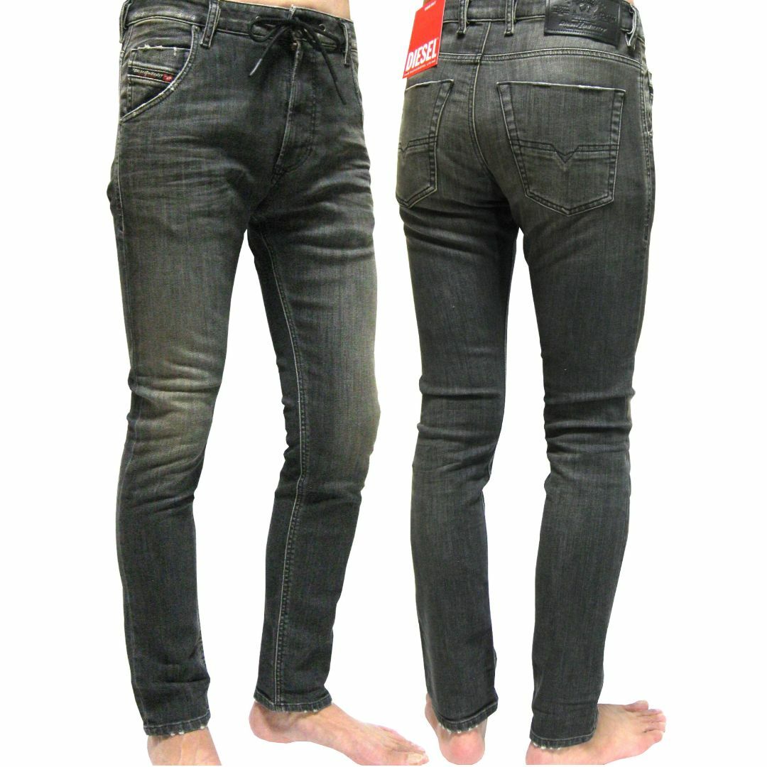 DIESEL - DIESEL JoggJeans KROOLEY-Y-T W32 細テーパードの通販 DIESEL - DIESEL JoggJeans KROOLEY-Y-T W32 細テーパードの通販