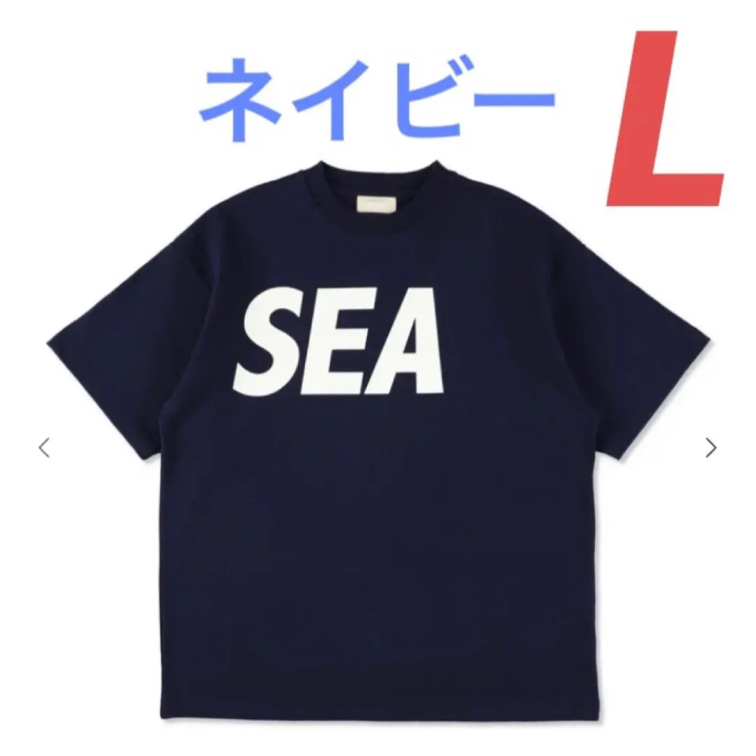 WIND AND SEA - wind and sea SEA S/S Tee ネイビー の通販 by WIND AND SEA - wind and sea SEA S/S Tee ネイビー の通販 by