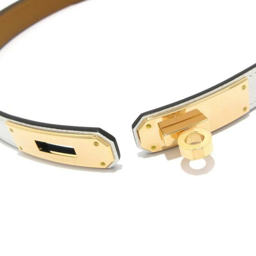 HERMES - HERMES(エルメス) ベルト新品同様 ケリー 白 ピンク HERMES - HERMES(エルメス) ベルト新品同様 ケリー 白 ピンク