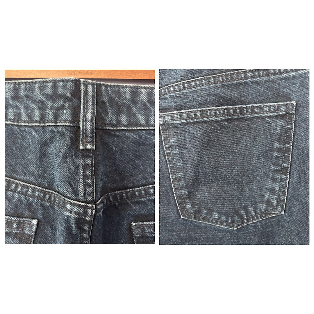 ZARA - 【新品】ZARA ☆ザラ ブラックマムジーンズ 42 XL 15号 ZARA - 【新品】ZARA ☆ザラ ブラックマムジーンズ 42 XL 15号