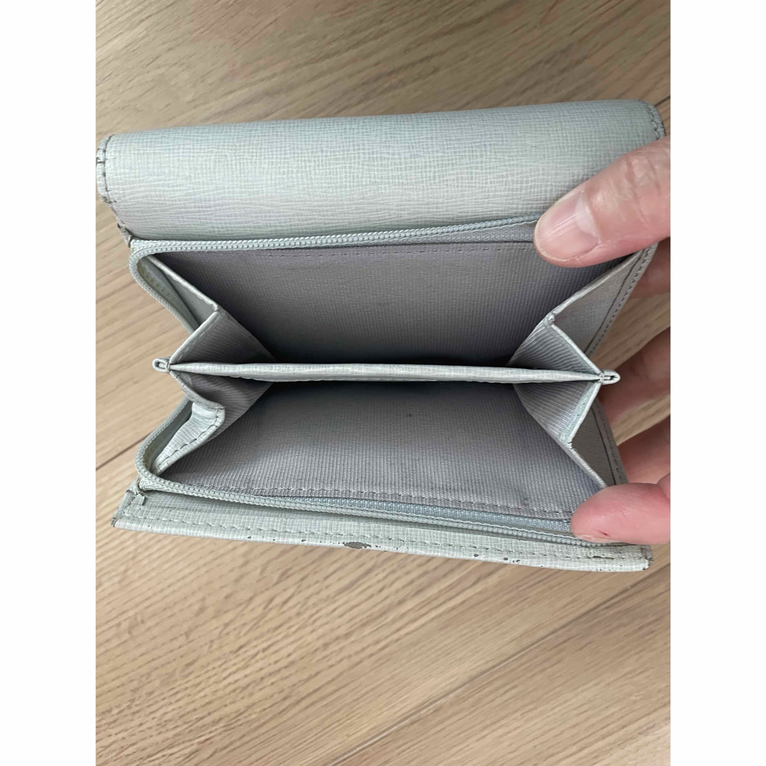 FURLA - フルラ 折り財布 ブルーグレーの通販 by ラズベリー FURLA - フルラ 折り財布 ブルーグレーの通販 by ラズベリー