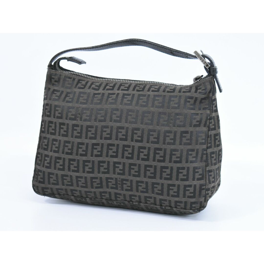 FENDI - 本物 フェンディ FENDI ズッキーノ ハンドバッグ ポーチ FENDI - 本物 フェンディ FENDI ズッキーノ ハンドバッグ ポーチ