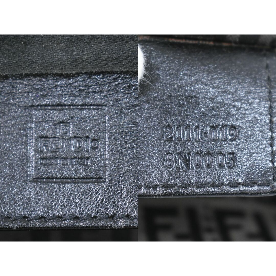 FENDI - 本物 フェンディ FENDI ズッキーノ ハンドバッグ ポーチ FENDI - 本物 フェンディ FENDI ズッキーノ ハンドバッグ ポーチ