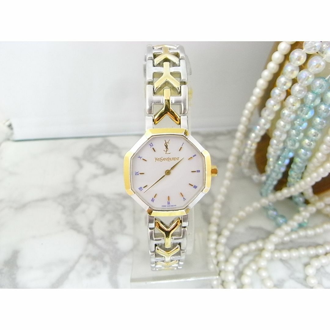 Yves Saint Laurent - 美品 イヴサンローラン YSL オクタゴン Yves Saint Laurent - 美品 イヴサンローラン YSL オクタゴン
