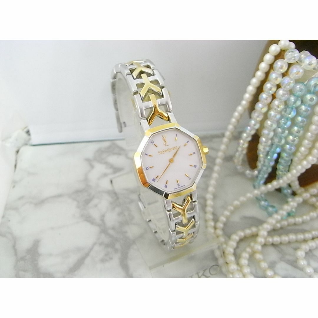 Yves Saint Laurent - 美品 イヴサンローラン YSL オクタゴン Yves Saint Laurent - 美品 イヴサンローラン YSL オクタゴン