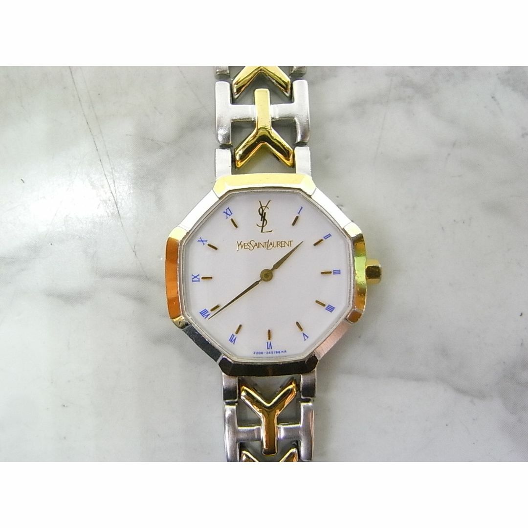 Yves Saint Laurent - 美品 イヴサンローラン YSL オクタゴン Yves Saint Laurent - 美品 イヴサンローラン YSL オクタゴン