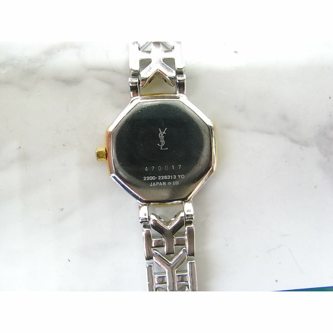 Yves Saint Laurent - 美品 イヴサンローラン YSL オクタゴン Yves Saint Laurent - 美品 イヴサンローラン YSL オクタゴン