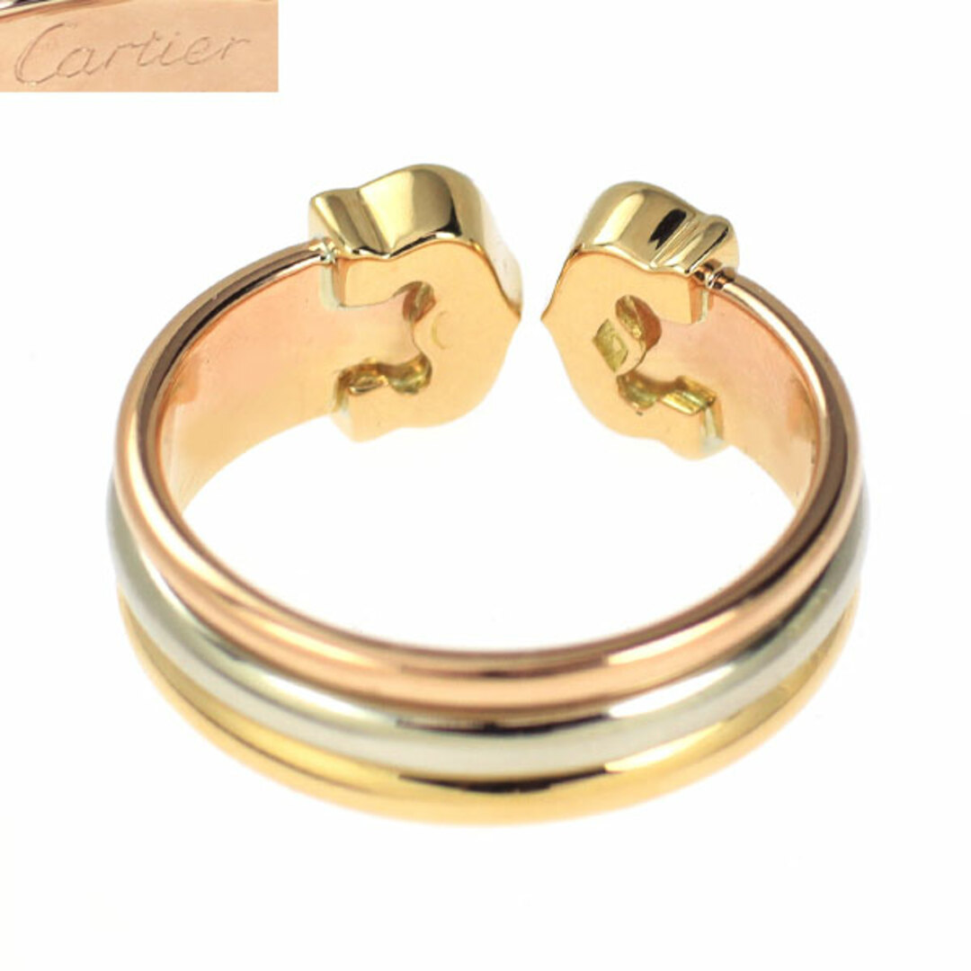 Cartier - カルティエ K18YG/WG/PG リング 2C 51号の通販 by Cartier - カルティエ K18YG/WG/PG リング 2C 51号の通販 by