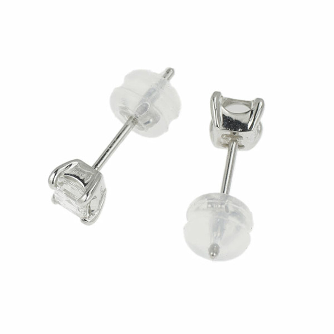 新品 Pt900/ Pt950 スクエアカット ダイヤモンド ピアス 0.427ct 新品 Pt900/ Pt950 スクエアカット ダイヤモンド ピアス 0.427ct