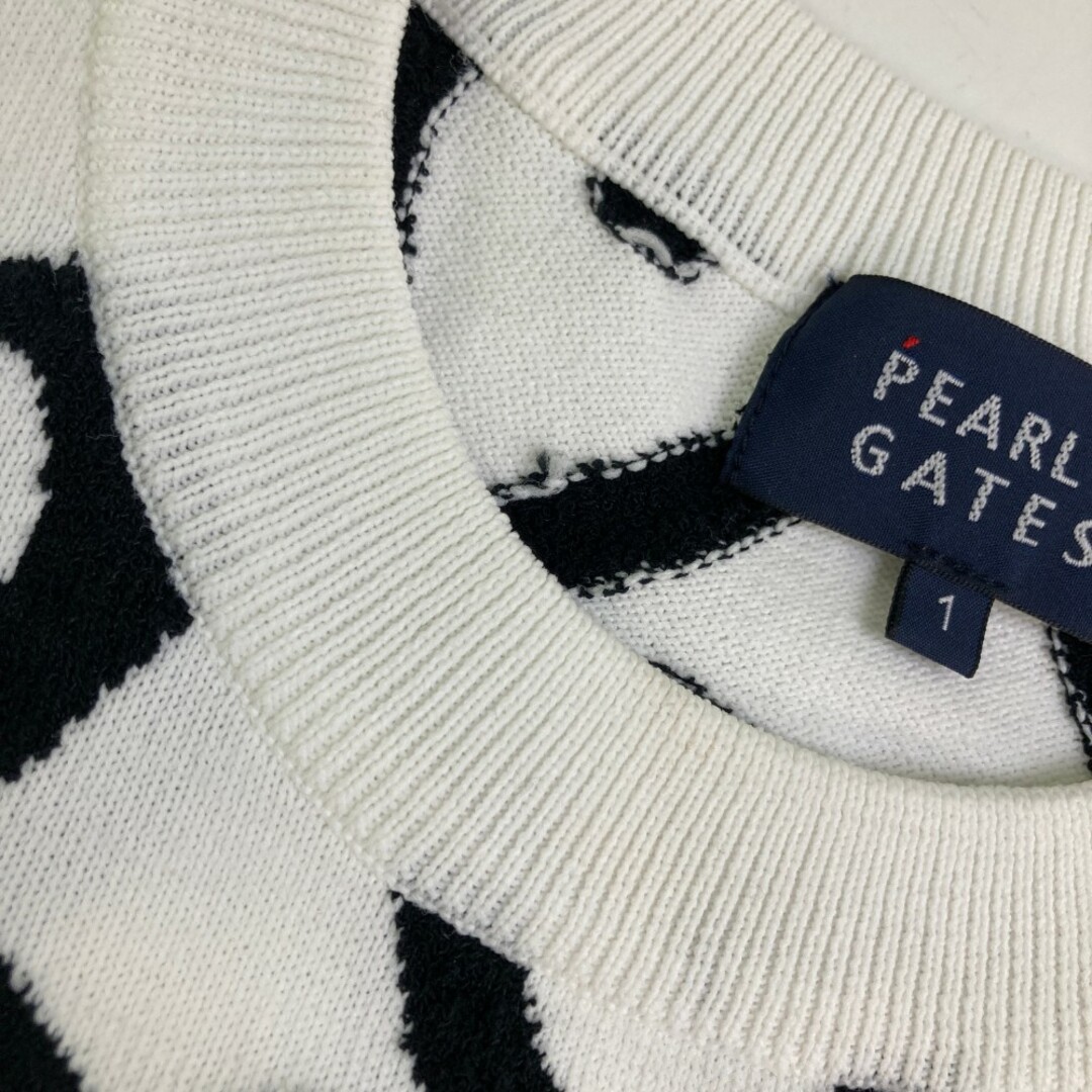サイズ:1 PEARLY GATES パーリーゲイツ ニットセーター ハート サイズ:1 PEARLY GATES パーリーゲイツ ニットセーター ハート